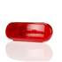 60202R-3 by TRUCK-LITE - Super 60, Incandescent, Red, Oval, 1 Bulb, Stop/Turn/Tail, PL-3, 12V, Bulk