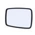 97847 by TRUCK-LITE - 6.5 x 10 In., Silver Stainless Steel, Flat Mirror, Universal