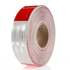 98146 by TRUCK-LITE - Reflective Tape - Red / White 2 in. x 150 Ft., Kiss Cut