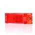 21051R3 by TRUCK-LITE - 21 Series, LED, Red Rectangular, 1 Diode, Marker Clearance Light, PC, 2 Screw, Reflectorized, Fit 'N Forget M/C, .180 Bullet Terminal/Ring Terminal, 12V, Kit, Bulk