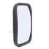 97602 by TRUCK-LITE - 6 x 8 In., Silver Stainless Steel Convex Mirror, Rectangular, Universal Mount