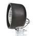 80360 by TRUCK-LITE - Par 36, Rubber 5" Round Incandescent Work Light, Black, 1 Bulb, Stripped End, 12V