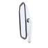 97662 by TRUCK-LITE - 5" Elbow, 7.5 x 10.5 In., Silver Stainless Steel, Flat Mirror, Universal