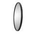 97609 by TRUCK-LITE - 12 In., Black Steel Convex Mirror, Round, Universal Mount