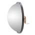 97831 by TRUCK-LITE - Full Bubble/ Wide Angle, 8.5 In., Black Painted Steel Convex Mirror, Round, Universal Mount