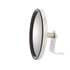 97872 by TRUCK-LITE - 5 In., Silver Steel Convex Mirror, Round, Universal Mount