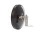 97802 by TRUCK-LITE - 5 In., Black Steel Convex Mirror, Round, Universal Mount