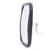 97602 by TRUCK-LITE - 6 x 8 In., Silver Stainless Steel Convex Mirror, Rectangular, Universal Mount