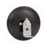 97802 by TRUCK-LITE - 5 In., Black Steel Convex Mirror, Round, Universal Mount