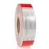 98146 by TRUCK-LITE - Reflective Tape - Red / White 2 in. x 150 Ft., Kiss Cut