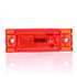 21051R3 by TRUCK-LITE - 21 Series, LED, Red Rectangular, 1 Diode, Marker Clearance Light, PC, 2 Screw, Reflectorized, Fit 'N Forget M/C, .180 Bullet Terminal/Ring Terminal, 12V, Kit, Bulk