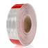 98146 by TRUCK-LITE - Reflective Tape - Red / White 2 in. x 150 Ft., Kiss Cut