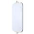 97806 by TRUCK-LITE - Rib Back, 7 x 16 In., West Coast Mirror, White Steel
