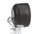 80360 by TRUCK-LITE - Par 36, Rubber 5" Round Incandescent Work Light, Black, 1 Bulb, Stripped End, 12V