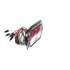 60550R by TRUCK-LITE - 60 Series LED, Red/Clear, Oval, 8 Diode, Stop/Turn/Tail & Back - Up, Black Flush Mount, Hardwired, .180 Bullet, 12V