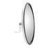 97803 by TRUCK-LITE - 8.5 In., Silver Steel Convex Mirror, Round, Universal Mount