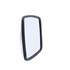 97847 by TRUCK-LITE - 6.5 x 10 In., Silver Stainless Steel, Flat Mirror, Universal