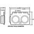 94811 by TRUCK-LITE - Stop/Turn/Tail Plug, 14 Gauge GPT Wire, 2 Position .180 Bullet, Blunt Cut, 50 In.