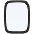 97602 by TRUCK-LITE - 6 x 8 In., Silver Stainless Steel Convex Mirror, Rectangular, Universal Mount
