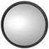 97831 by TRUCK-LITE - Full Bubble/ Wide Angle, 8.5 In., Black Painted Steel Convex Mirror, Round, Universal Mount