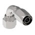 24706N466 by WEATHERHEAD - Eaton Weatherhead 247 N series Field Attachable Hose Fittings SAE 45 Female Swivel 90 Elbow