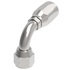 24706N466 by WEATHERHEAD - Eaton Weatherhead 247 N series Field Attachable Hose Fittings SAE 45 Female Swivel 90 Elbow