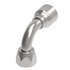 10Z672 by WEATHERHEAD - Eaton Weatherhead Z Series Crimp Hose Fittings JIC 37 Female Swivel 90 Elbow