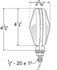55220-5 by GROTE - Thin-Line Double-Face Light - Single Contact, Multi Pack