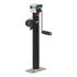 28358 by CURT MANUFACTURING, LLC. - WELD-ON PIPE MOUNT SWIVEL JACK, 5000# CAP. 15" LIFT, SIDE WIND, BLACK