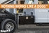 1703303 by BUYERS PRODUCTS - 14x16x30 Inch Black Steel Underbody Truck Box