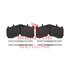 KIT2252L2CG by MERITOR - Meritor Genuine Air Disc Brake - Pad Kit (Ma9300 Friction)