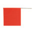 49893-13 by ANCRA - 18" x 18" PVC coated Orange Flag & Wooden Dowel