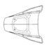 A17-12446-000 by FREIGHTLINER - HOOD ORNA