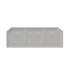 A18-53688-000 by FREIGHTLINER - SLEEPER CAP, U/LOW