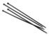 422081 by TRAMEC SLOAN - Heavy Duty Nylon Cable Tie, Black, 14"