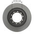 1071133GF by NEOTEK - Disc Brake Rotor - Hat Style, For Hydraulic Brakes, 15 in. Outside Diameter, Vented