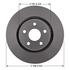 107329GF by NEOTEK - Disc Brake Rotor - Hat Style, For Hydraulic Brakes, 13.78 in. Outside Diameter, Vented