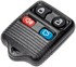 13607 by DORMAN - KEYLESS REMOTE CASE