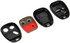 13618 by DORMAN - KEYLESS REMOTE CASE