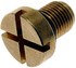 902-404HP by DORMAN - Brass Bleeder Screw