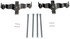 HW13927 by DORMAN - DISC BRAKE HARDWARE KIT