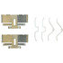 117.33012 by CENTRIC - Disc Brake Hardware Kit