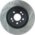 127.35091L by CENTRIC - Sport Drilled & Slotted Rotor, Left