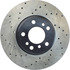 128.34050R by CENTRIC - Sport Cross Drilled Brake Rotor, Right