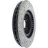 127.35091L by CENTRIC - Sport Drilled & Slotted Rotor, Left