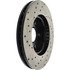 128.62120L by CENTRIC - Sport Cross Drilled Brake Rotor, Left