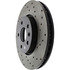 128.62120L by CENTRIC - Sport Cross Drilled Brake Rotor, Left