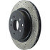 128.42079R by CENTRIC - Sport Cross Drilled Brake Rotor, Right