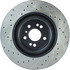 127.35091L by CENTRIC - Sport Drilled & Slotted Rotor, Left