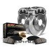 KCOE1417B by POWERSTOP BRAKES - AUTOSPECIALTY KIT W/CALS